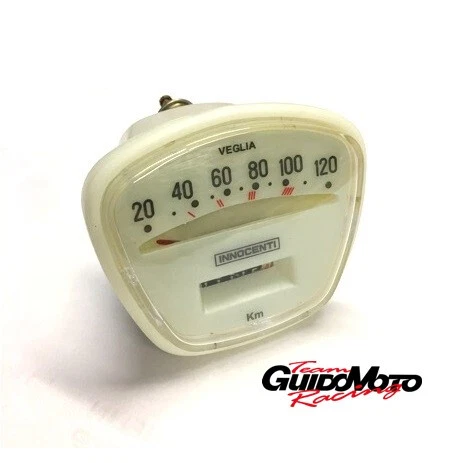 Contachilometri Scala 120 Km/H Lambretta Tv Sx Innocenti Veglia Laa10