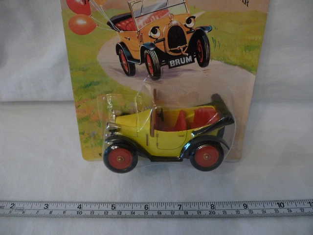 Brum Ragdol CORGI DIECAST BRUM Car Ragdoll 1992 Mint On Card 93500 Brum Childrens ...