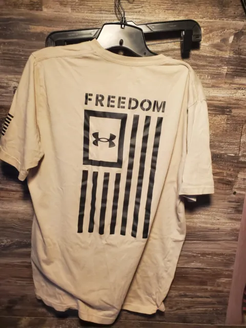 1333350-003] Mens Under Armour Freedom Flag T-Shirt