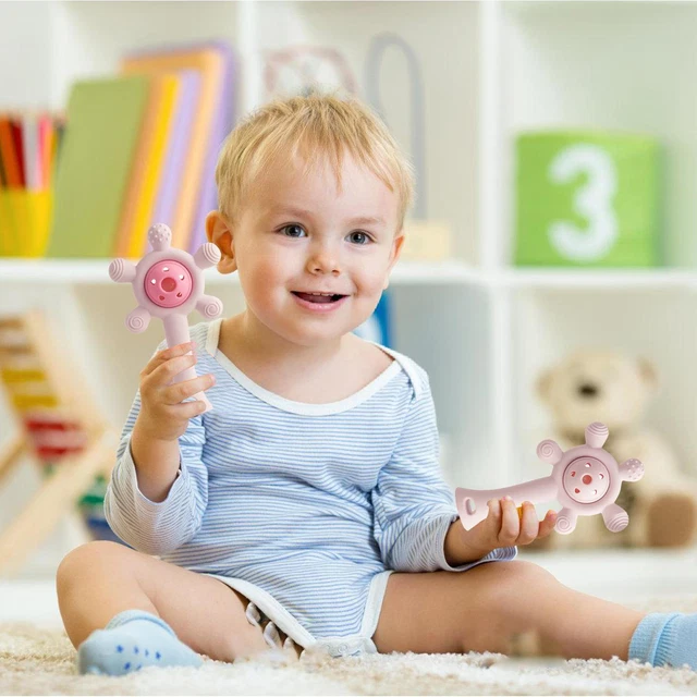 TODDLER RATTLES SOOTHING Hand Grip Rattles Toys Baby Rattle Baby ...