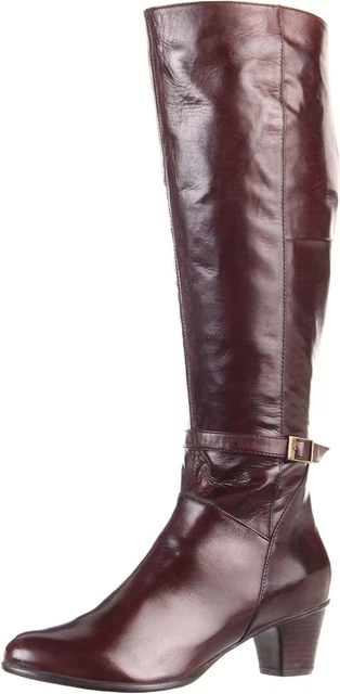 Everybody by B. Z. Moda Brown Leather Knee Boots Size 42(best fit 10.5 M )