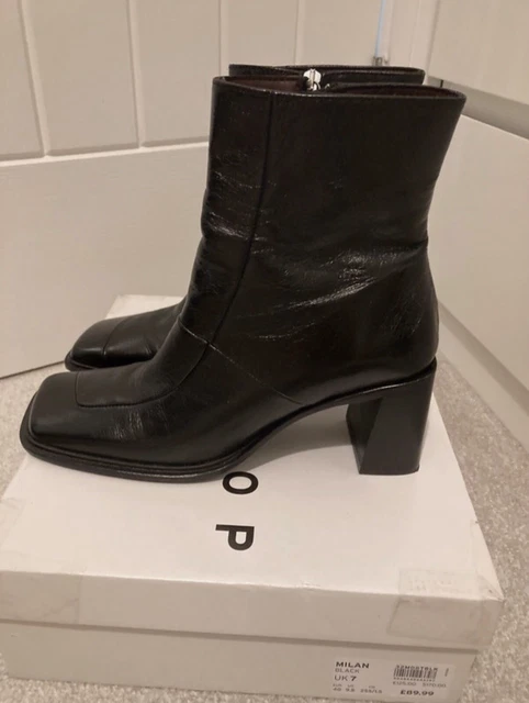Topshop danni deals buckle shoe boots