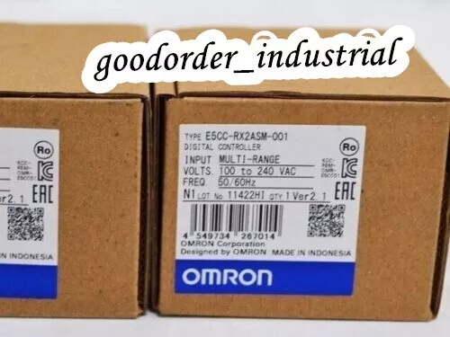 Genuine Omron E5CC-RX2ASM-001 Temperature Controller New In Box E5CC-RX2ASM-001