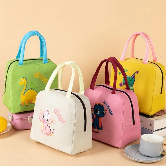 Travel Breakfast Organizer Insulated Thermal Bag Cooler Warm Box Lunch Bag
