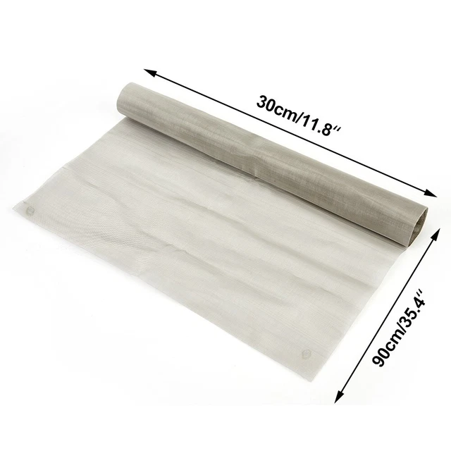 1pc 100 Griglia Rete Tessuto Filo Panno Schermo Filtro Foglio Filtraggio Oil /