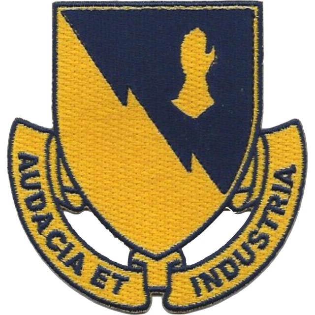 828th Tank Destroyer Battalion Patch Audacia Et Industria