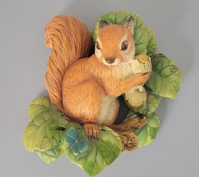 Bossons England Squirrel Chalkware Handpainted Congleton