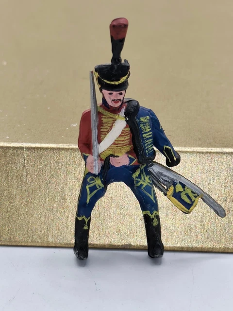 Mokarex Lot 12 Cavaliers Empire Figurines Plastique + 3 Napoléon 1769-1821