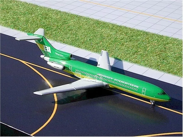 Gemini Jets Braniff Green B727-200 Retro Jets Scale 1:400 GJBNF183