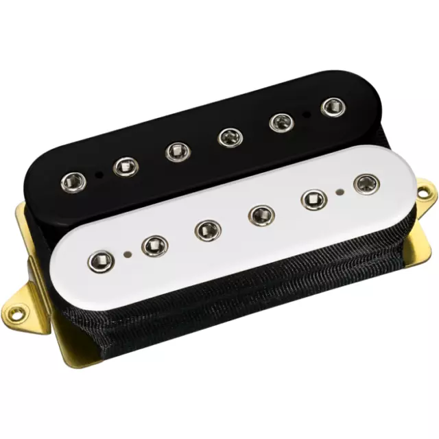 DiMarzio DP100FBW Super Distortion® Humbucker Pickup, F-Spaced, Black/White