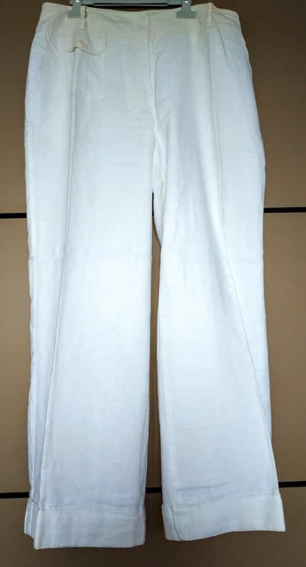 Pantalon lin camaieu hotsell