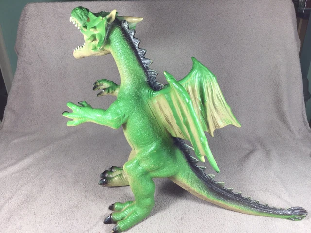 Toy’R’Us Dragon - 26” Long Nose To Tail - Rubber Dragon