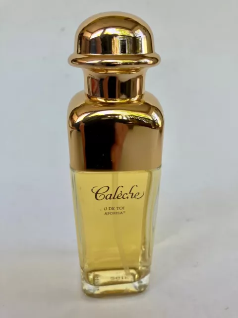 Vintage "Caleche" by HERMES Eau De Toilette Spray  1.6oz 50ml FULL BOTTLE