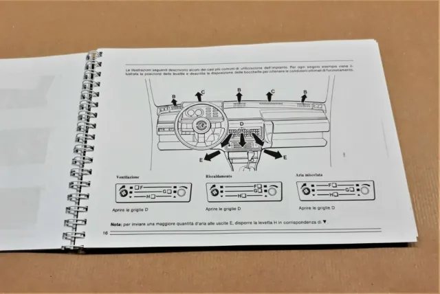 Alfa Romeo GIULIETTA - Manuale Uso e Manutenzione - Edizione 12/1981 2