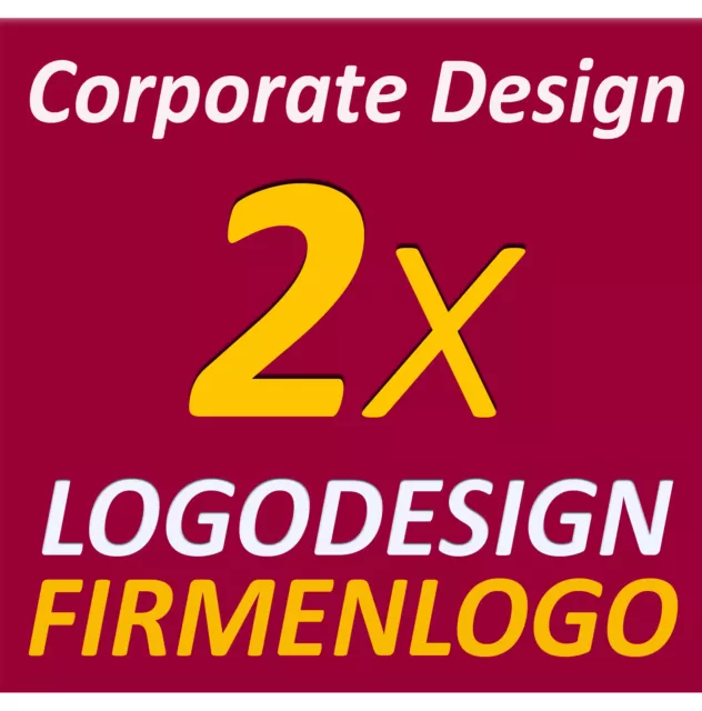 2x Logovorschläge Corporate Logo Firmengründung Design Incl. Vector Graphics