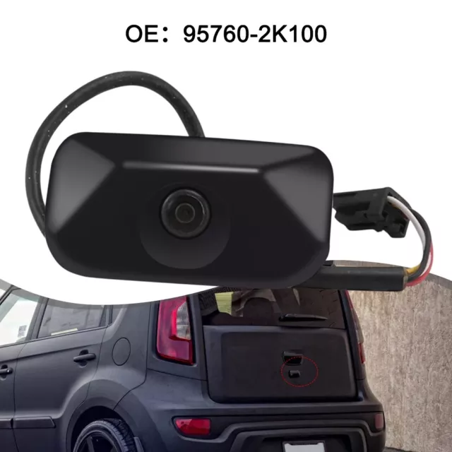 For Kia Soul 2012 2013 Rear View Reverse Backup Parking Camera 957602K100 Black