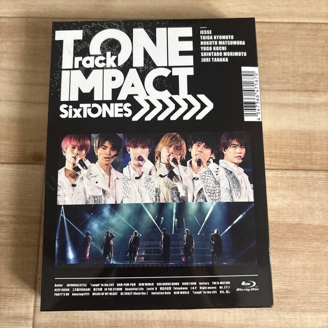 SIXTONES TRACK IMPACT Blu-ray £41.60 - PicClick UK