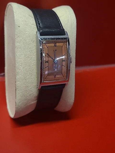 Montre LIP T18 Homme, Or Et Acier, Quartz - Occasion - Fonctionne
