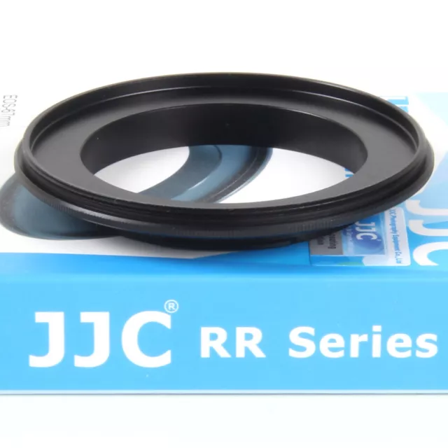 JJC RR-EOS Anillo Adaptador Inversor Macro Objetivos lentes Canon 67mm