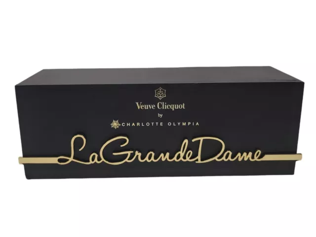 Veuve Clicquot La Grande Dame Champagne Gift Box By Charlotte Olympia Limited Ed