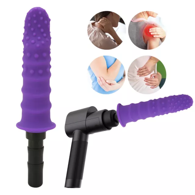 (0.6in)Massage Gun Heads Replaceable Fascia Massager Gun Attachment Waterproof