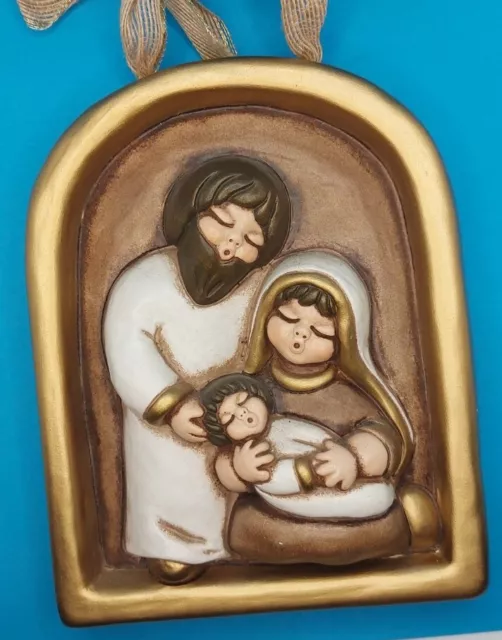 Heilige Familie Krippe Wandbild THUN
