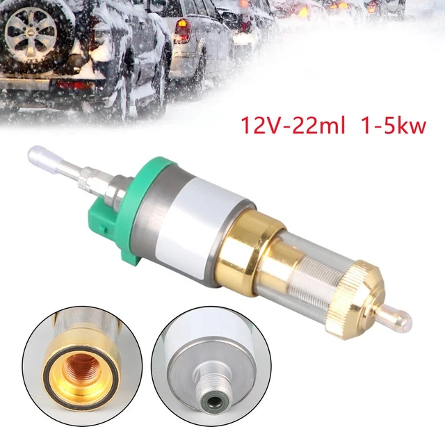 Comodo ed efficiente 12 V Metallo Auto Riscaldamento Pompa Carburante Diesel Aria Riscaldamento