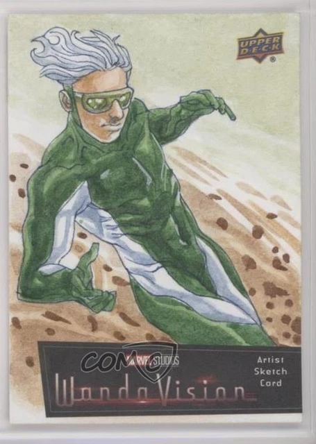 2022 Marvel Studios' WandaVision Sketch Cards 1/1 Leon Braojos #SKT Auto 0s7w
