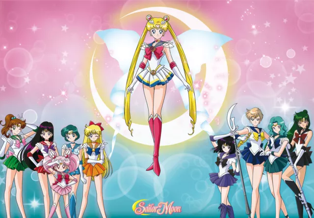 Sailor Moon - Sailor Warrior Manga TV-Serie Film Poster Druck Grösse 91,5x61 cm