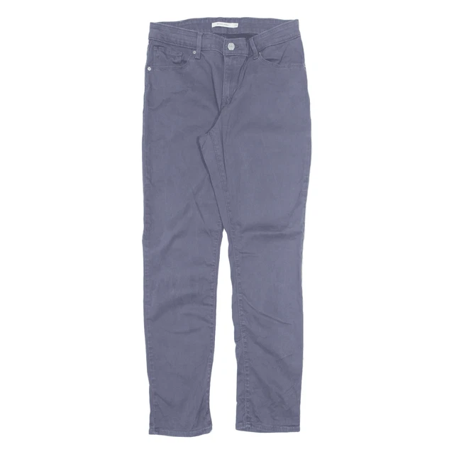 Pantaloni LEVI'S Mid Rise blu slim skinny donna W29 L29