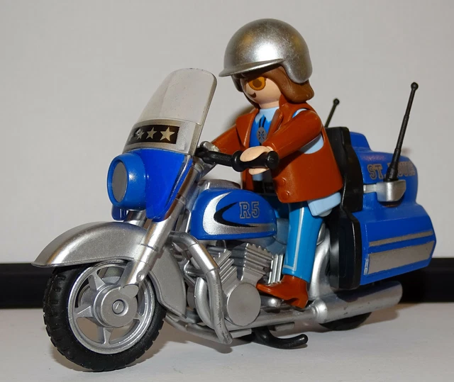 Playmobil Sports & Action 5523 Moto de Route Dorée - Playmobil - Achat & prix
