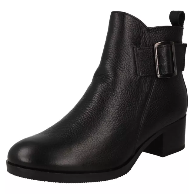 Clarks heeled sales ankle boots