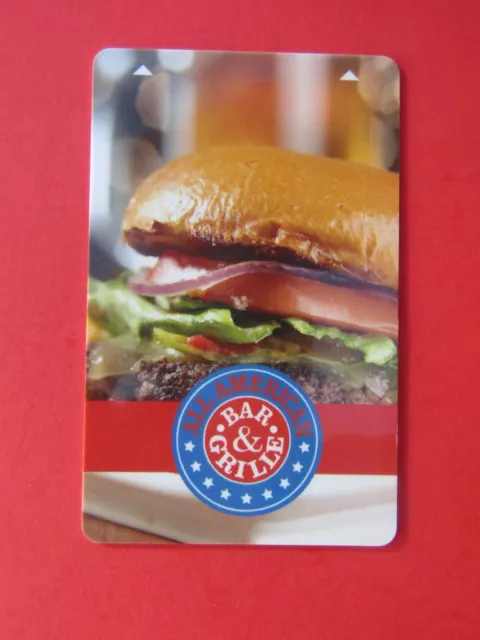 CASINO RIO ALL-SUITE Hotel Room Key Card Las Vegas NV All American Bar & Grille