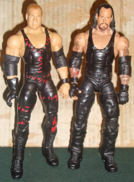 WWE WRESTLING FIGURES Mattel Basic Brothers Of Destruction Undertaker ...