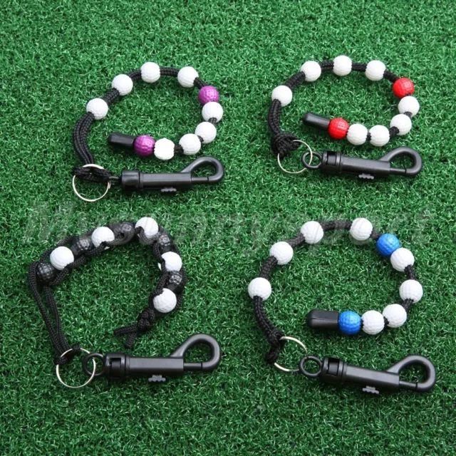 Golf Beads Stroke Counter Golf Scorer Golf Score Counting Equipment Aid Durable