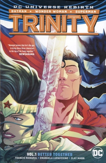 Trinity Tpb Volume 1 Better Together Rebirth Reps #1-6 New/Unread