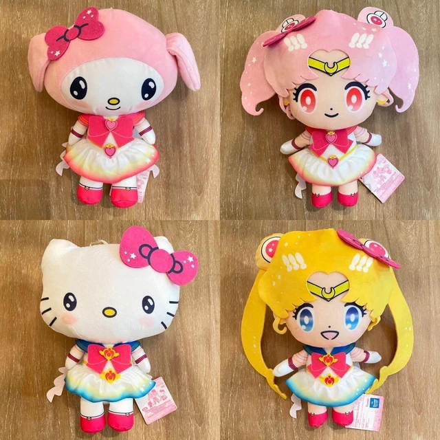 SAILOR MOON ETERNAL x Sanrio My Melody peluche bambola set di 4 Last ...