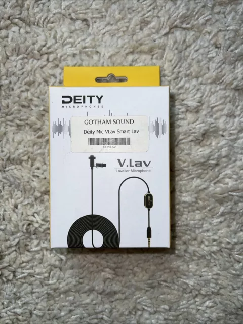 Deity Microphones V.Lav Omnidirectional Lavalier Microphone  5m