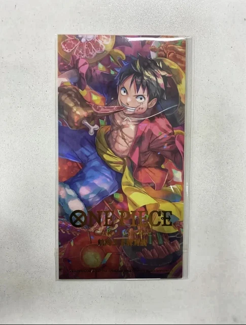 chinese new year luffy card