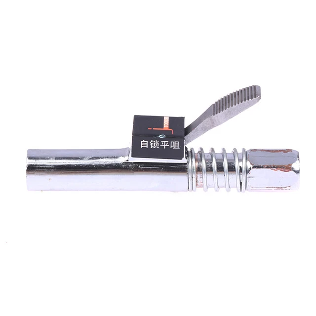 Nuevo Acoplador de Pistola de Grasa Mini Cabezal de Bomba de Grasa Manual 10000PSI Jeringa Lubrica -UL