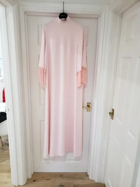 Andrew GN Pink Maxi Dress Size 10 New Without Tags