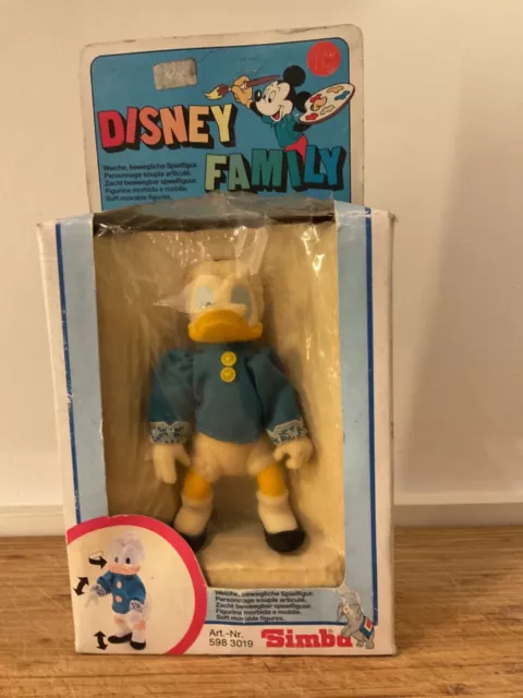 Disney Donald Duck Simba Figur in Box Vintage: Oma Duck Nonna Papera Grandma