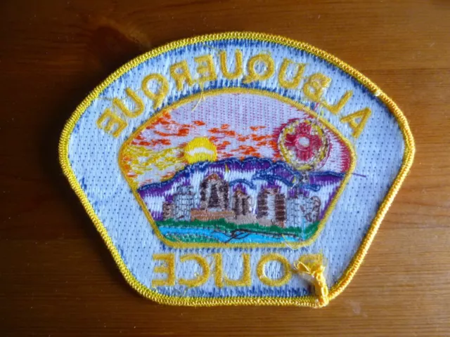 ALBUQUERQUE NEW MEXICO POLICE PATCH N.M DEPT obsolete Original USA 2