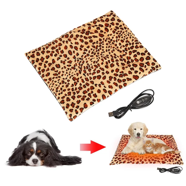 Adjustable Electric Heating Pad Heater Warmer USB Mat Pet GX, Bed Dog C T3I3