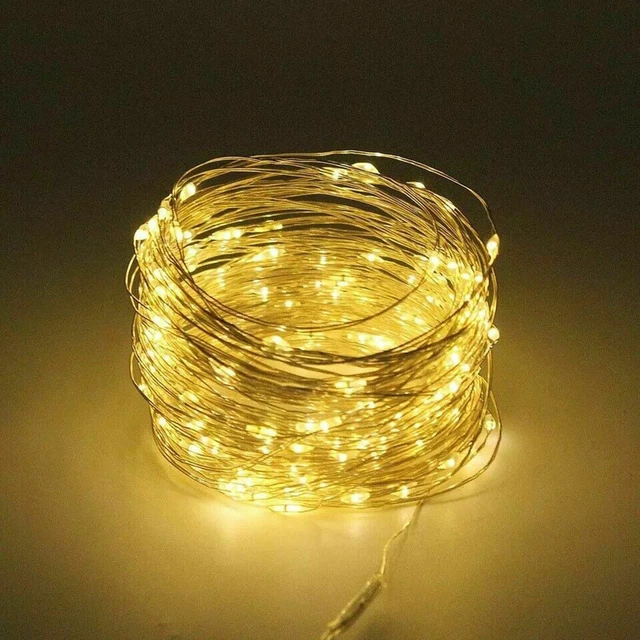 200 LED Solar Fairy String Light Copper Wire Outdoor Waterproof Garden Decor 20M 3