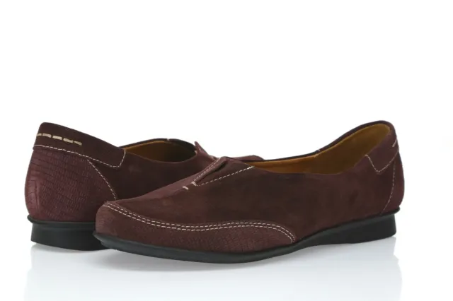 Taos Marvey 235094 Women's Bordeaux Suede Slip On Shoes sz. 6-6.5 M (EU37)
