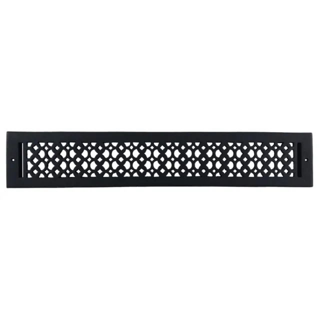 Large Rectangular Register 31 5/8 Inch Cast Iron Floor Grate Heating Vent