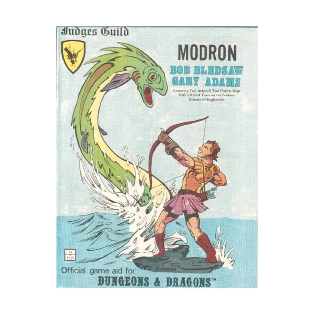 Judges Guild D&D Module Modron (4th) VG