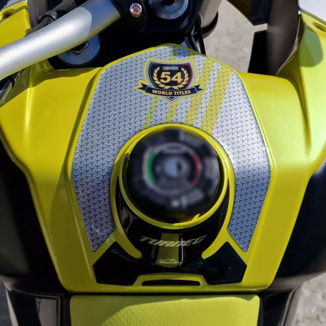 Autocollants 3D Protection pour Réservoir Compatible Avec Aprilia Tuareg 660