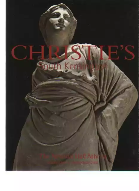 Christie's 2002 Ancient Greek - Newton Hall Athena - Antiquties Auction Catalog